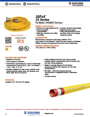 JAFx4 Fire Hose