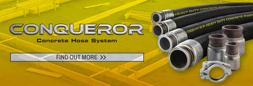 Conqueror concrete hose system