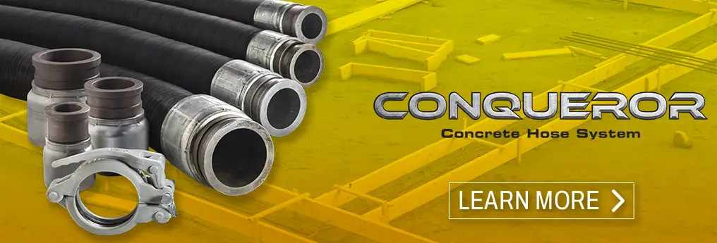 Conqueror concrete hose system