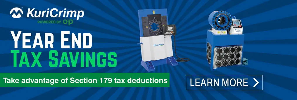 KuriCrimp Tax Savings