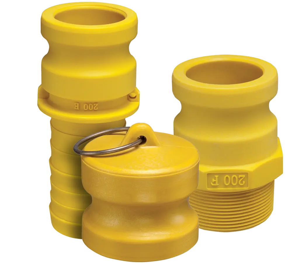 Nylon camlock coupling