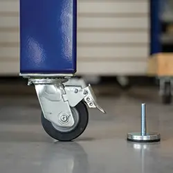 Caster Wheels & Leveling Feet