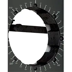 Fitting Orientation Protractor