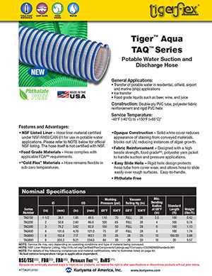 Tiger Aqua flyer